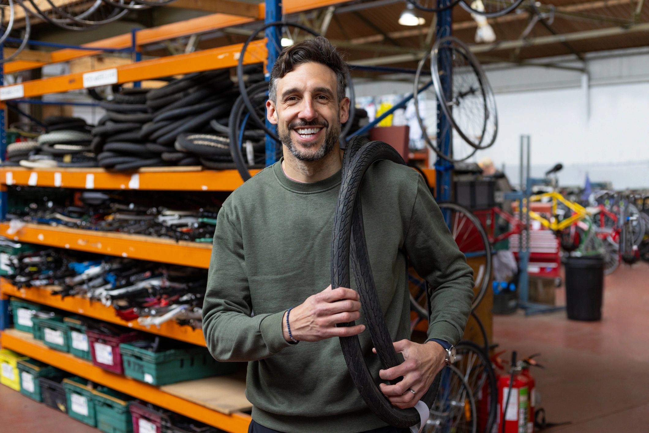 Maintenance technician representing skilled facility support
