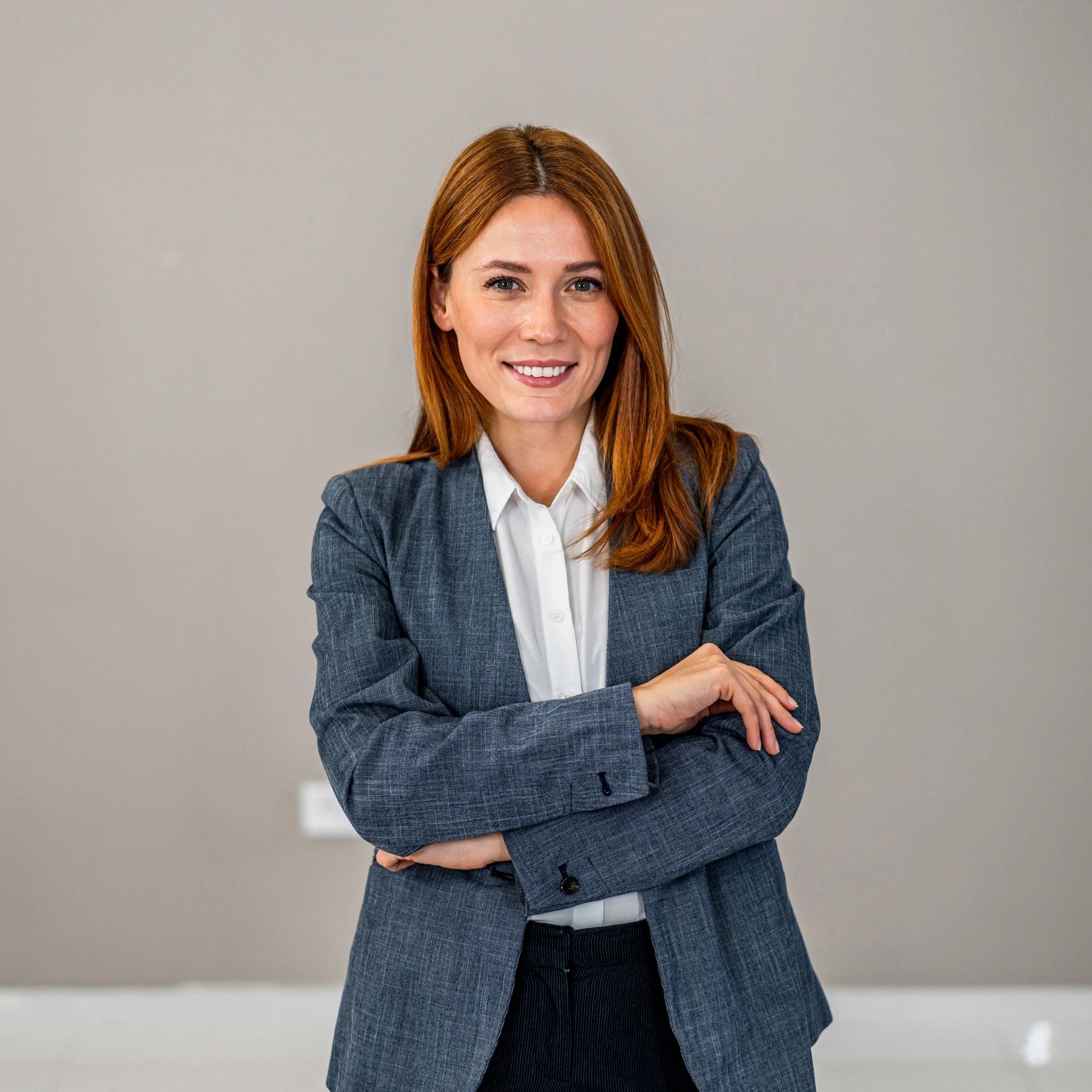 Portrait representing cleaning supervisor